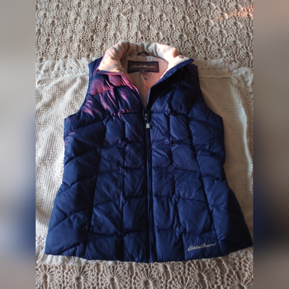 Eddie Bauer zip vest